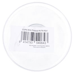 Copa Multiusos Vidrio Ruta Luminarc 62 cL
