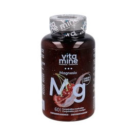 HERBORA Vitamine Magnesio 60 Comprimidos Masticables Sabor Cereza Apto para Veganos