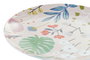 DKD Home Decor Juego de Vajilla de Porcelana de 18 Piezas con Flores Multicolor