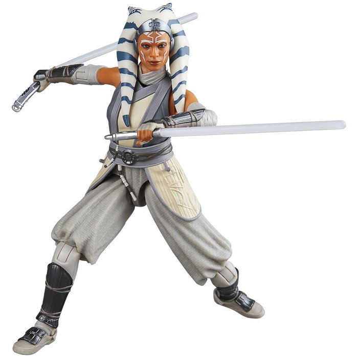 Hasbro Figura Ahsoka Tano Peridea Star Wars The Black Series 15cm con Sables de Luz