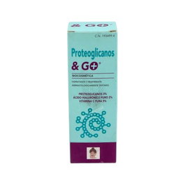 PHARMA & GO Proteoglicanos 30ml Regenera, Hidrata y Recupera Células Cutáneas con Efecto Flash para Rostro Día y Noche