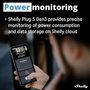Shelly Plug S Gen3 Matter Wi-Fi Smart-Steckdose 12A Messfunktion WLAN Bluetooth blanco