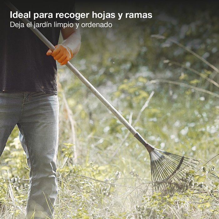 Navelis Escoba de 22 púas de acero para hojas