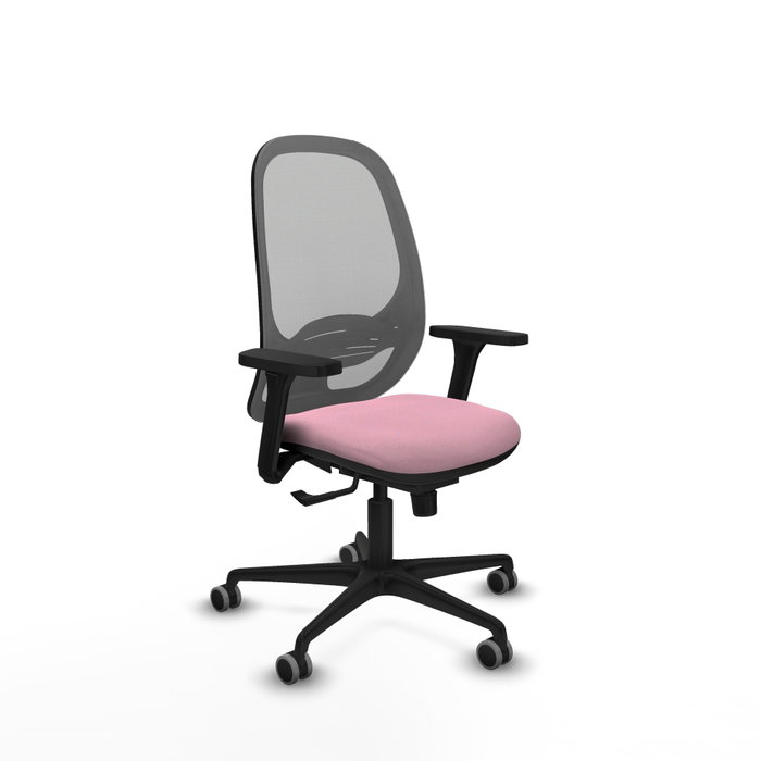 PIQUERAS Y CRESPO Silla de oficina Cilanco Rosa con mecanismo Sincro PIQUERAS Y CRESPO Silla de oficina Cilanco Rosa con mecanismo Sincro