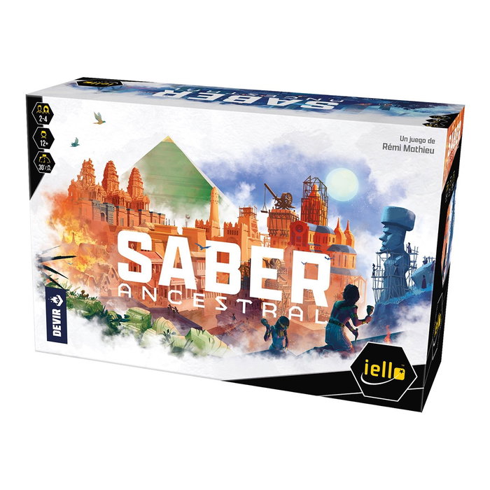 Devir Saber Ancestral - Juego de Mesa Estratégico de Cartas - 2 a 4 Jugadores - A Partir de 14 Años - 75 Minutos - Idioma Español Devir Saber Ancestral - Juego de Mesa Estratégico de Cartas - 2 a 4 Jugadores - A Partir de 14 Años - 75 Minutos - Idioma Español