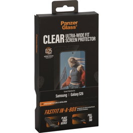 PanzerGlass Protector de Pantalla Galaxy S26 UWF Fastfit