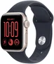 Apple Watch SE 3 GPS + Cellular 40mm Starlight Aluminium Case | Sand Sport Band - M/L