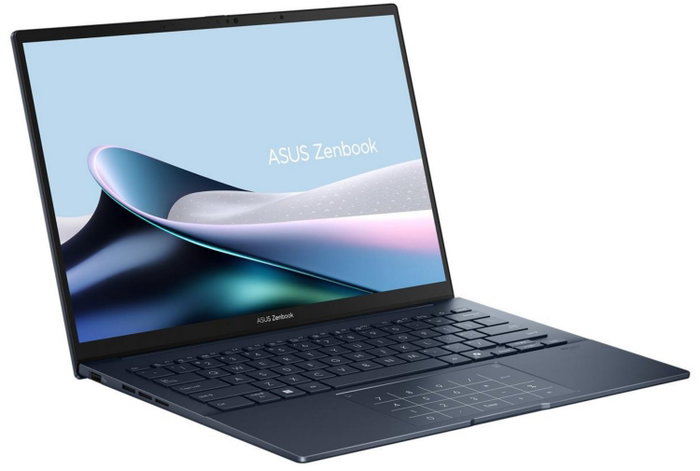 ASUS ZenBook 14 OLED UX3405CA-SU1499W, Intel Core Ultra 9 285H, 16GB, 512GB, 14 pulg 3K, Ponder Blue