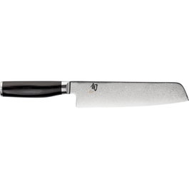 Kai Shun Premier Tim Mälzer Minamo Santoku 20cm de acero Damascus con mango de Pakkawood negro