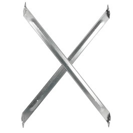 HERRAJES ALK Soporte Metálico Forma X 820.13 para Mueble Frigorífico