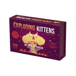 Asmodee Exploding Kittens Party Pack Ekiek04Es Juego de Cartas para Fiestas hasta 10 Jugadores