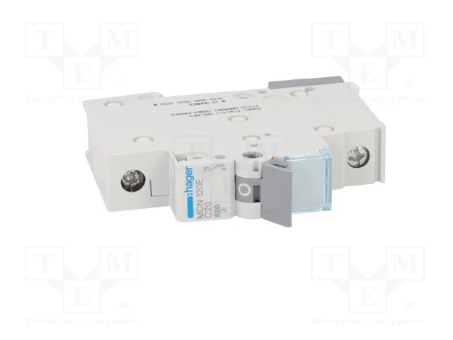 HAGER MCN120E Interruptor Magnetotérmico 20A 1 Polo 6kA