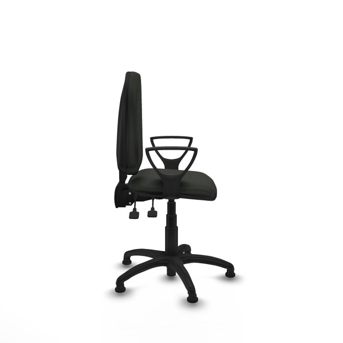 PIQUERAS Y CRESPO Silla de oficina Aýna con mecanismo Asincro, Tela Negra PIQUERAS Y CRESPO Silla de oficina Aýna con mecanismo Asincro, Tela Negra