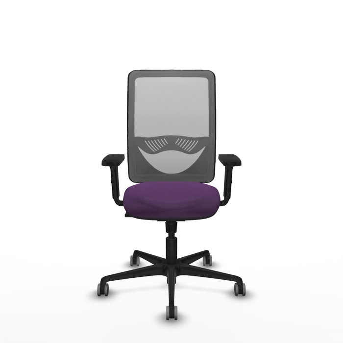 PIQUERAS Y CRESPO Silla de oficina Zulema con mecanismo Sincro, Morado y Gris PIQUERAS Y CRESPO Silla de oficina Zulema con mecanismo Sincro, Morado y Gris