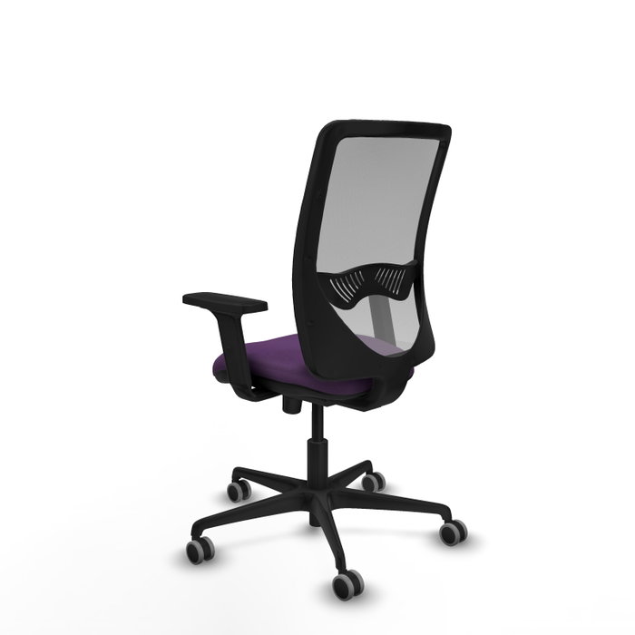 PIQUERAS Y CRESPO Silla de oficina Zulema con mecanismo Sincro, Morado y Gris PIQUERAS Y CRESPO Silla de oficina Zulema con mecanismo Sincro, Morado y Gris