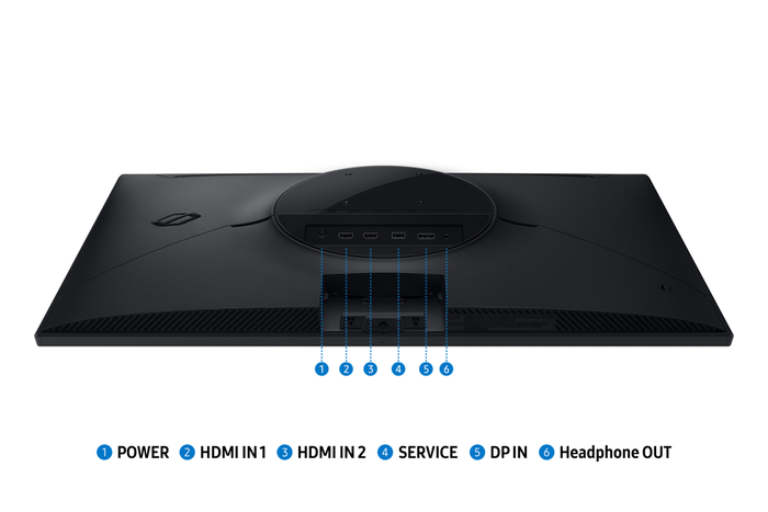 Samsung Odyssey G53F 27 pulg. QHD IPS 200 Hz Negro