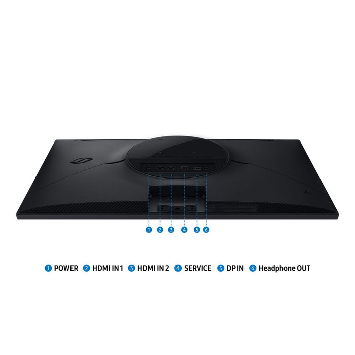 Samsung Odyssey G53F 27 pulg. QHD IPS 200 Hz Negro