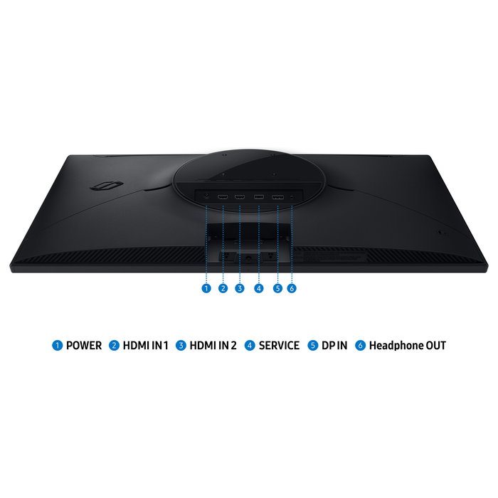 Samsung Odyssey G53F 27 pulg. QHD IPS 200 Hz Negro