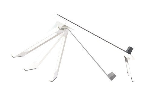 Fellowes Soporte Elevador para Portátil Spire Series Blanco y Gris para 17 pulgadas Fellowes Soporte Elevador para Portátil Spire Series Blanco y Gris para 17 pulgadas