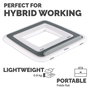 Fellowes Soporte Elevador para Portátil Spire Series Blanco y Gris para 17 pulgadas