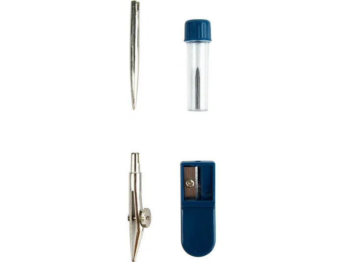Liderpapel Compás Técnico Escolar Articulado con Minas de 2 mm Liderpapel Compás Técnico Escolar Articulado con Minas de 2 mm