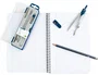 Liderpapel Compás Técnico Escolar Articulado con Minas de 2 mm