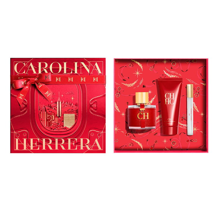 Carolina Herrera Set CH Eau de Toilette 100 ml + Loción 100 ml + EDT 10 ml
