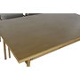 Muebles de Jardín Home ESPRIT Beige 160 x 90 x 75 cm 83 cm (5 Piezas)