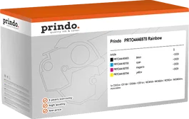 Prindo Multipack Rainbow Classic Negro, Cian, Magenta y Amarillo