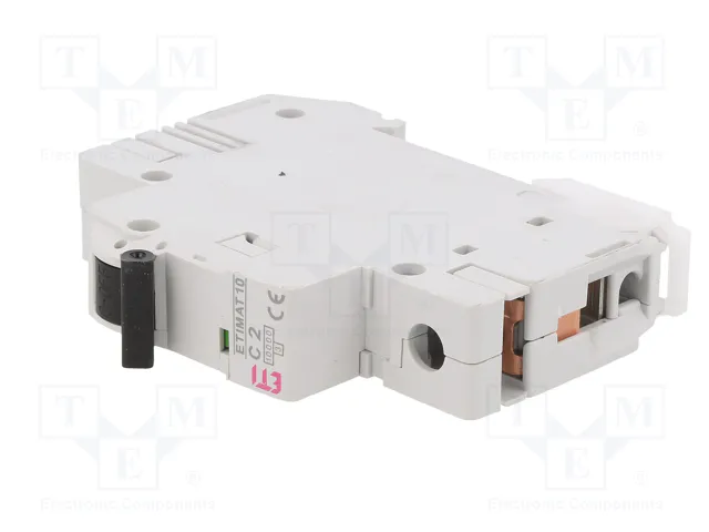 ETI POLAM Interruptor magnetotérmico ETIMAT 10 1P C2 2A 10kA