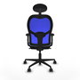 PIQUERAS Y CRESPO Silla de oficina Jorquera Azul