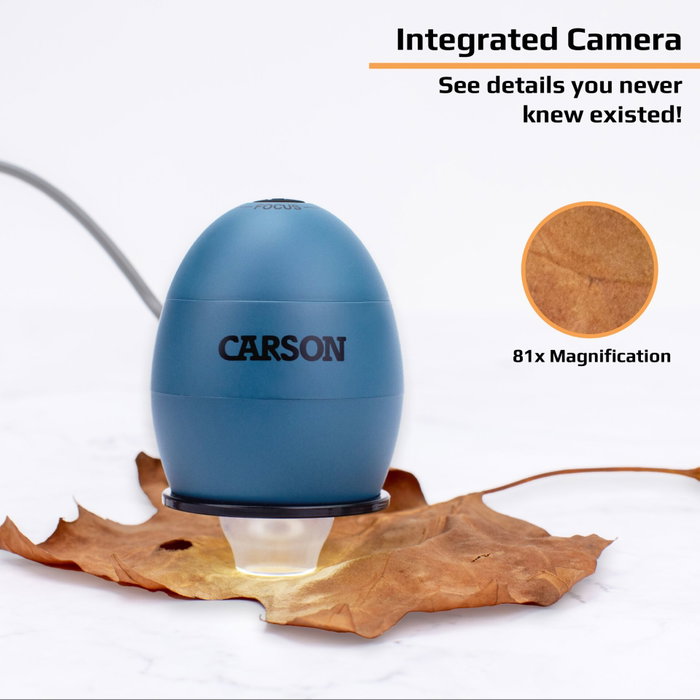 Carson Zorb Microscopio Digital MM-500 Azul Carson Zorb Microscopio Digital MM-500 Azul