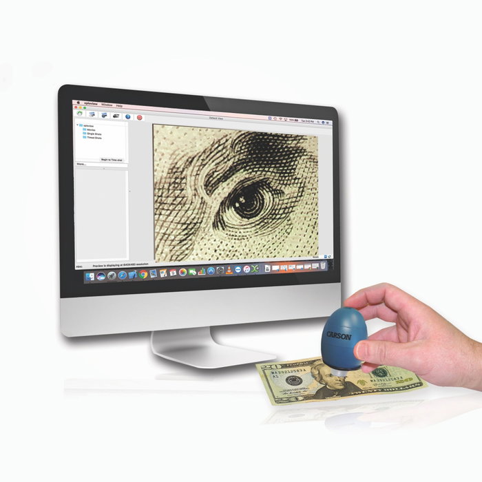 Carson Zorb Microscopio Digital MM-500 Azul Carson Zorb Microscopio Digital MM-500 Azul