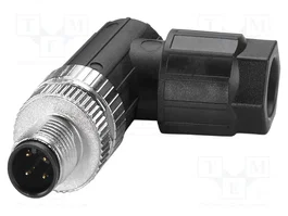 PHOENIX CONTACT Conector M12 de 4 pines, angular, IP65