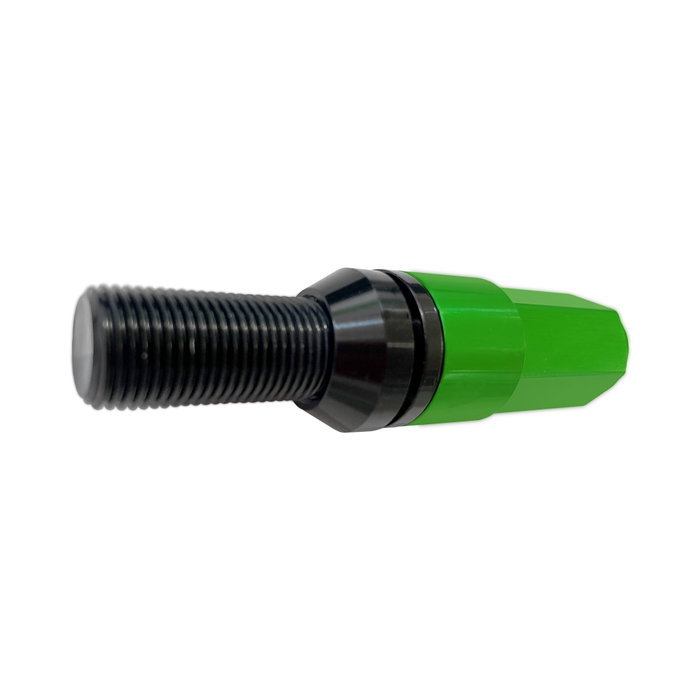 Omp Speed Juego de 20 Tornillos M12x1.25 con Protector Verde Omp Speed Juego de 20 Tornillos M12x1.25 con Protector Verde