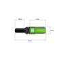 Omp Speed Juego de 20 Tornillos M12x1.25 con Protector Verde