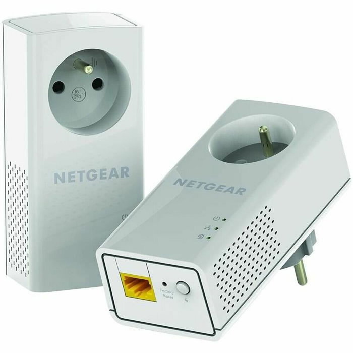 Netgear PLP2000-100FRS Adaptadores Powerline Gigabit - Paquete de 2 Netgear PLP2000-100FRS Adaptadores Powerline Gigabit - Paquete de 2