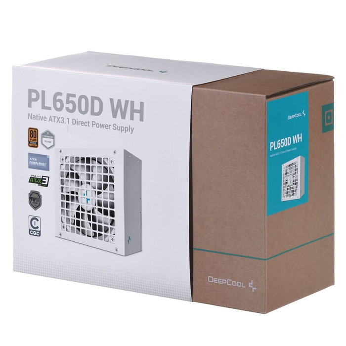 DeepCool PL650D 650 W Fuente de alimentación ATX Negra