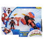HASBRO Figura + Vehiculo Miles Morales Spidey y Su Superequipo Marvel +3 años