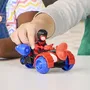 Hasbro HASG24605X0 Marvel Spidey y Amigos Extraordinarios - Vehículo Spidey Techno-Quad y Figura de Miles Morales Spin de 7.5 cm, Accesorio, Para 3 años