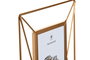 DKD Home Decor Marco de Fotos Glam 10x15 cm Dorado de Metal y Cristal - Pack de 6 Unidades