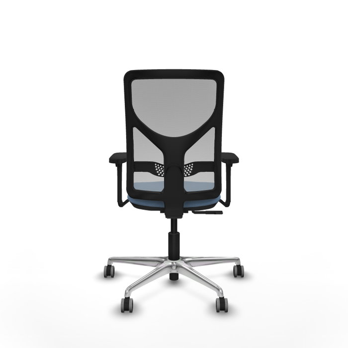 PIQUERAS Y CRESPO Silla de oficina Motilla con mecanismo Sincro, Azul cielo y Gris PIQUERAS Y CRESPO Silla de oficina Motilla con mecanismo Sincro, Azul cielo y Gris
