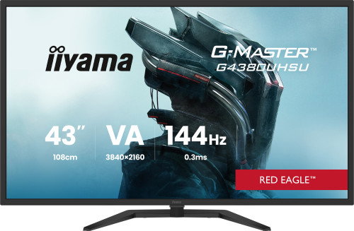 iiyama G-MASTER G4380UHSU-B2 Monitor Gaming 43 pulg. 4K 144Hz VA Negro
