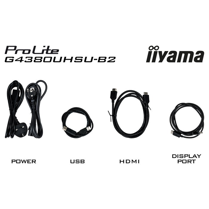 iiyama G-MASTER G4380UHSU-B2 Monitor Gaming 43 pulg. 4K UHD 144 Hz VA Negro