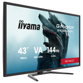 iiyama G-MASTER G4380UHSU-B2 Monitor Gaming 43 pulg. 4K UHD 144 Hz VA Negro