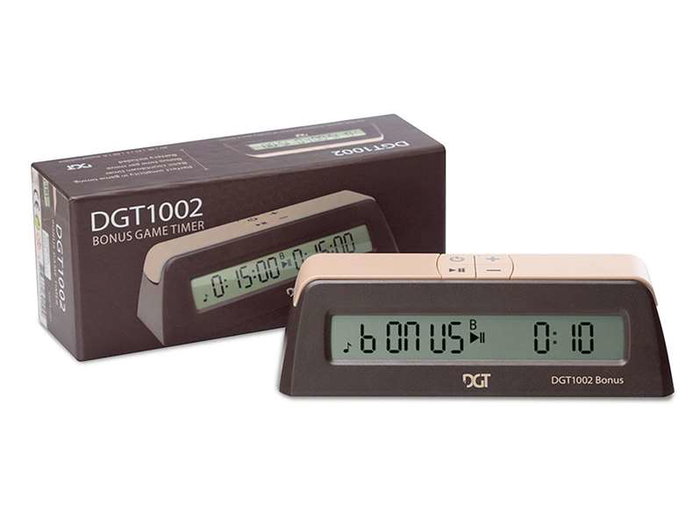 Cayro Reloj Ajedrez Digital con Bonus (p.n.) - Reloj de Ajedrez Digital para Mayores de 8 Años Cayro Reloj Ajedrez Digital con Bonus (p.n.) - Reloj de Ajedrez Digital para Mayores de 8 Años