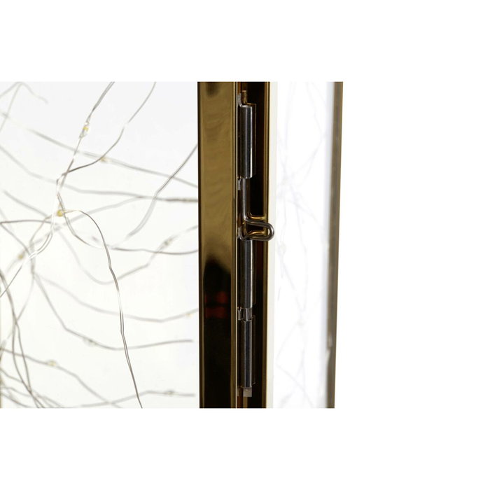 DKD Home Decor Farola LED Inox Dorado IP20 80L