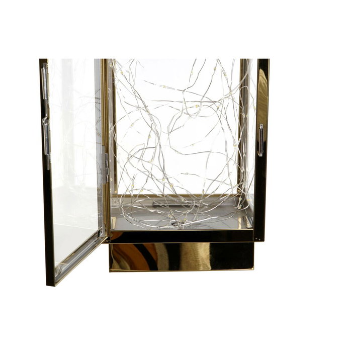 DKD Home Decor Farola LED Inox Dorado IP20 80L