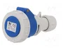 PAWBOL Enchufe Hembra 16A 400VAC IP67 IEC 60309