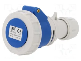 PAWBOL Enchufe Hembra 16A 400VAC IP67 IEC 60309